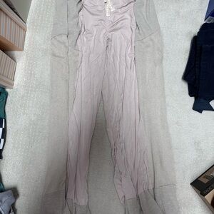 POL Gray Wide Leg Pants High-Waisted Style small nwot